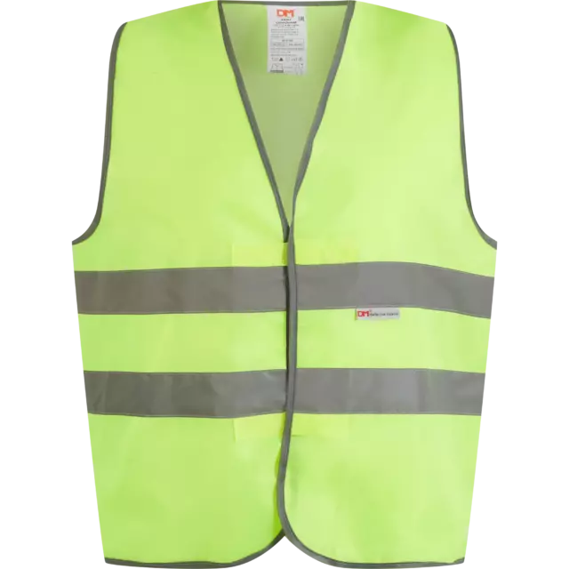 Жилет сигнальный DM reflective materials цвет лимонный размер 52-54