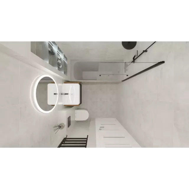 Плитка напольная Axima Невада 40x40 см 1.6 м² цвет серый — изображение 7