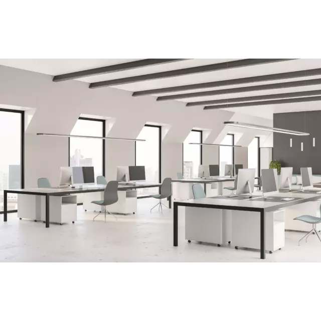 Краска для стен в коридоре Luxens высокопрочная моющаяся матовая белая база А 10 л — изображение 5