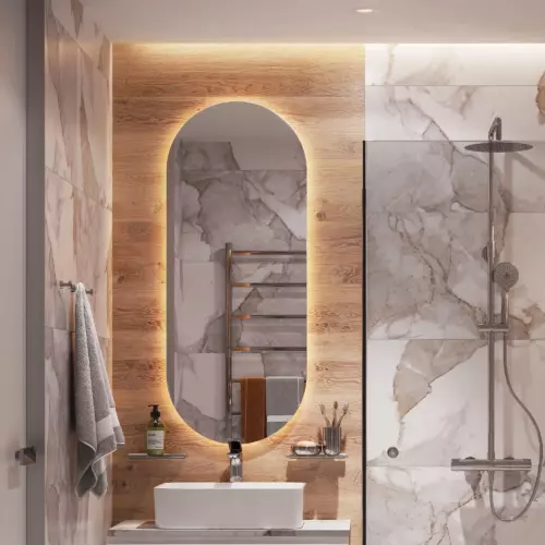 Глазурованный керамогранит Cersanit Spirit 44.8x89.8x0.8 см 1.206 м² матовый цвет коричневый