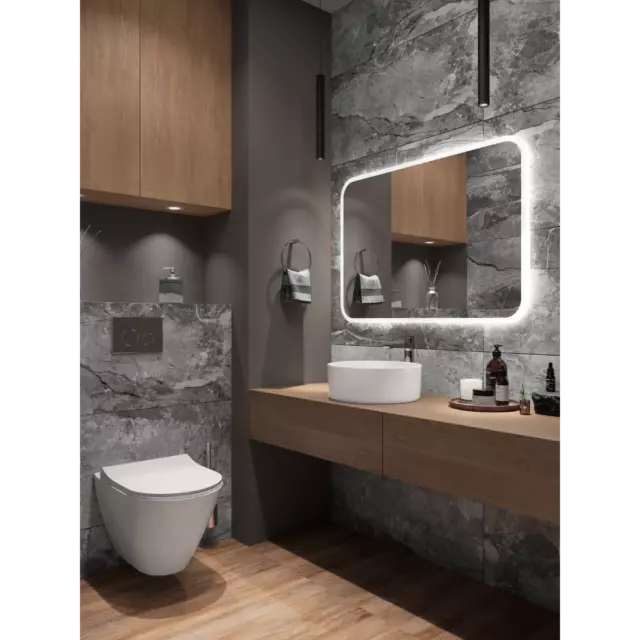 Глазурованный керамогранит Cersanit Energy 44.8x89.8x0.8 см 1.206 м² матовый цвет серый — изображение 6
