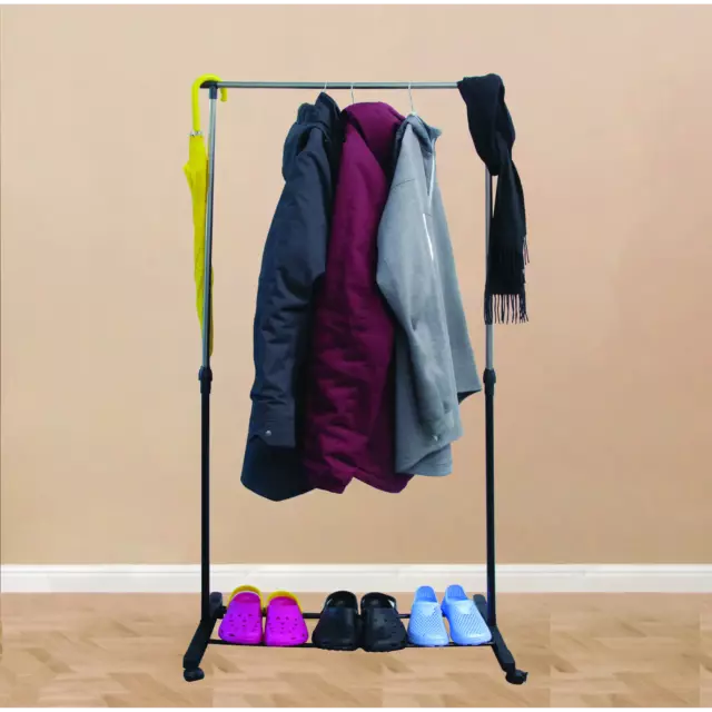 Вешалка напольная Gromell Loren 80x158x42 см металл цвет чёрный — изображение 5