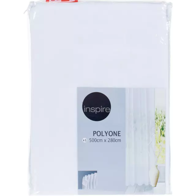 Тюль на ленте Inspire Polyone 500x280 см цвет белый White 0 — изображение 6