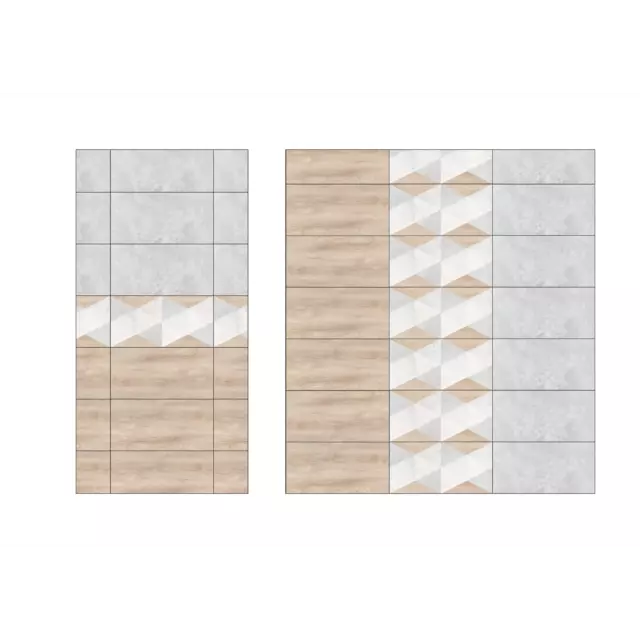 Керамогранит LB Ceramics Софт Вуд 30x60x0.85 см 1.44 м² матовый цвет серый — изображение 6