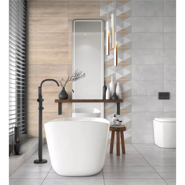 Керамогранит LB Ceramics Софт Вуд 30x60x0.85 см 1.44 м² матовый цвет серый — изображение 8