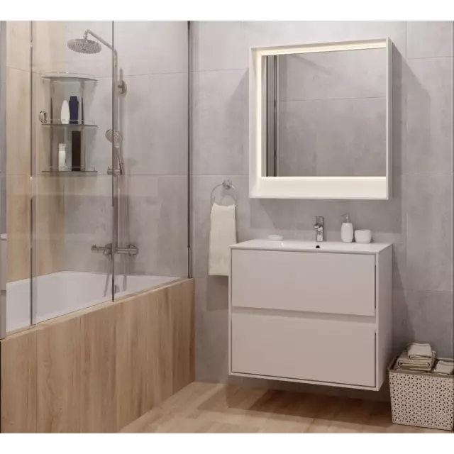 Керамогранит LB Ceramics Софт Вуд 30x60x0.85 см 1.44 м² матовый цвет серый — изображение 10