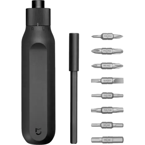 Отвертка реверсивная с набором бит Xiaomi Mi 16-in-1 Ratchet Screwdriver, 16 предметов