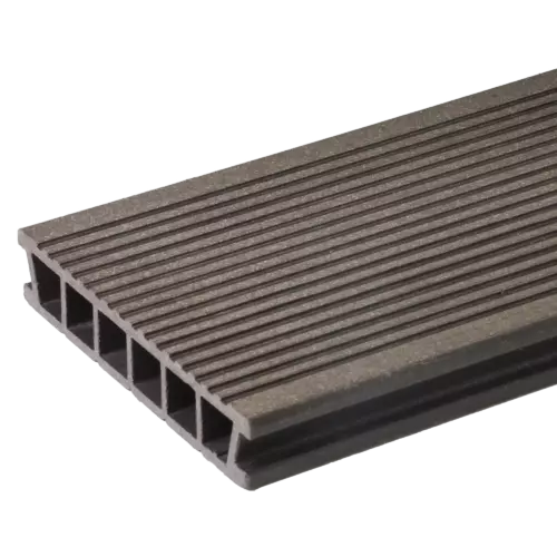 Террасная доска ДПК Terradeck коричневый 3000x152x28 мм вельвет 0.47 м²