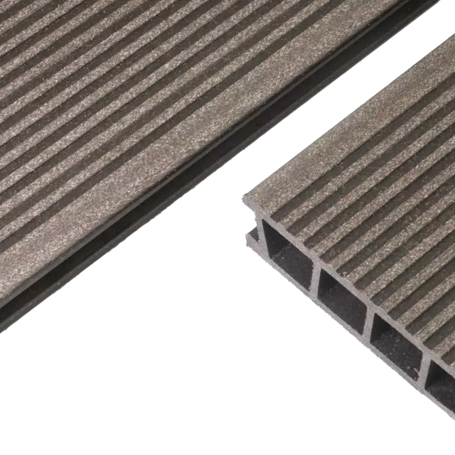 Террасная доска ДПК Terradeck коричневый 3000x152x28 мм вельвет 0.47 м² — изображение 2