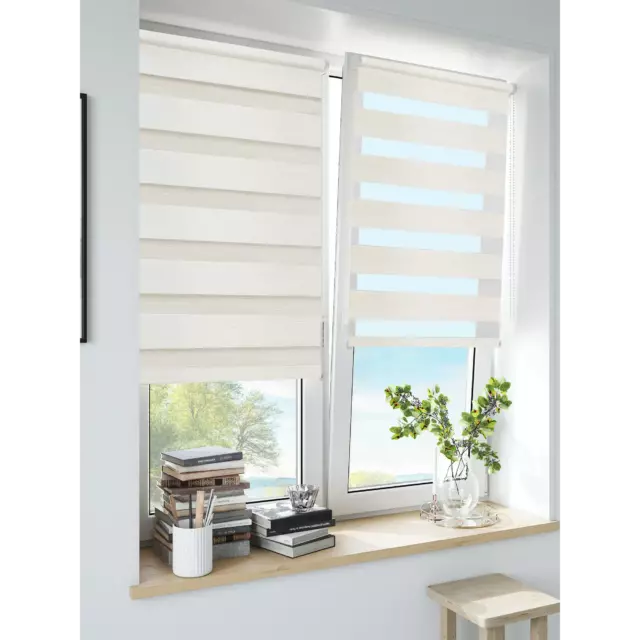 Штора рулонная день-ночь Inspire Peter 60x160 см экрю — изображение 11