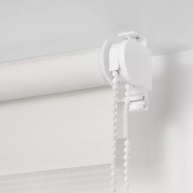 Штора рулонная день-ночь Inspire Peter 50x160 см белая — изображение 7