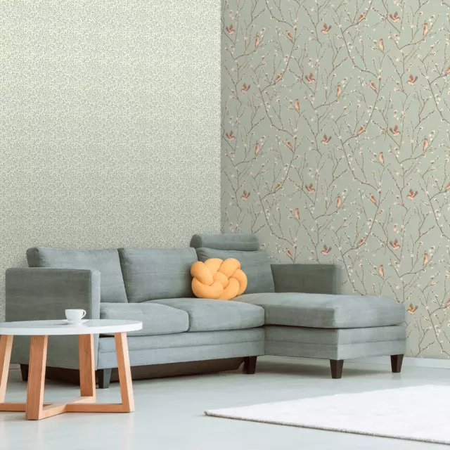 Обои флизелиновые Deco-Deco Julie зеленые 1.06 м DD6033-04 — изображение 4