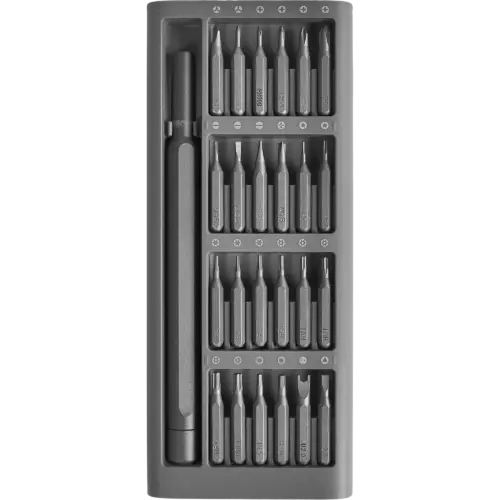 Отвертка с набором бит Xiaomi Mi Precision Screwdriver Kit BHR4680GL, 26 предм.