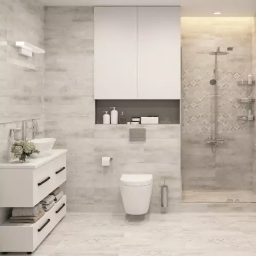 Керамогранит LB Ceramics Сноувинд 60x30x0.85 см 1.44 м² матовый цвет серый