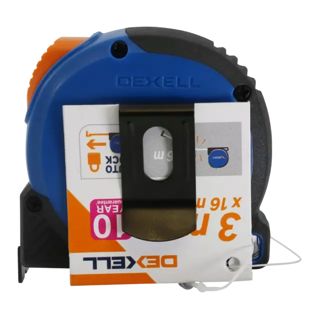 Рулетка Dexell L2 460621 3 м x 16 мм, автоблокировка — изображение 8