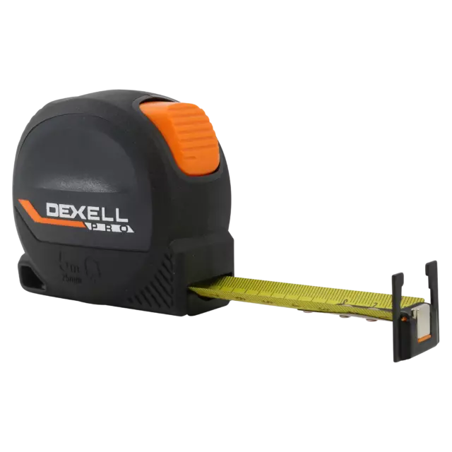 Рулетка Dexell к. Pro L2 5 м x 25 мм, магнитный наконечник, автоблокировка