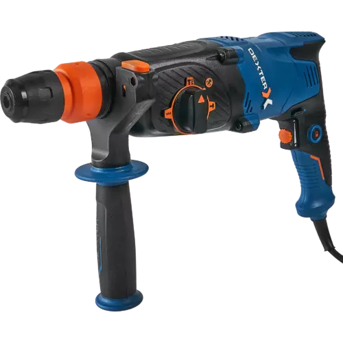 Перфоратор сетевой SDS-plus Dexter 5 800RH2-30.51, 800 Вт, 2.9 Дж