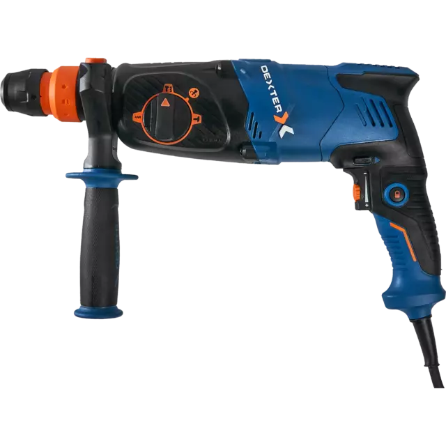 Перфоратор сетевой SDS-plus Dexter 5 800RH2-30.51, 800 Вт, 2.9 Дж — изображение 2