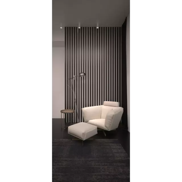 Рейка Бриона 16x40x2700 мм МДФ цвет Black Edition — изображение 3