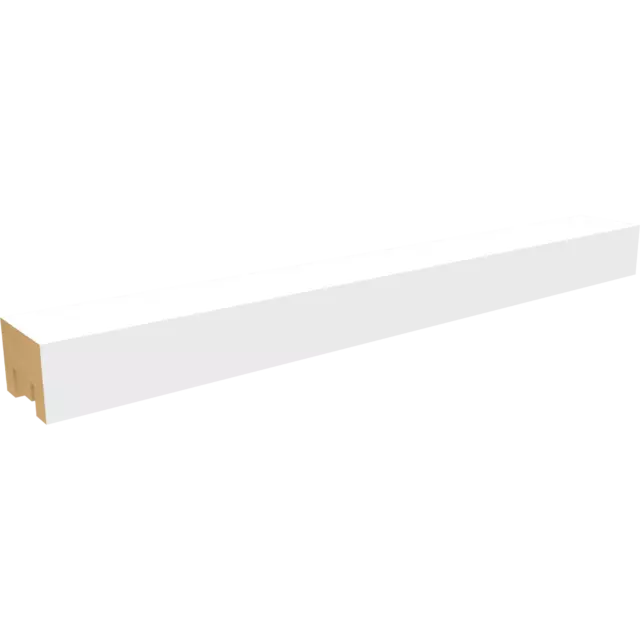 Рейка Милана 20x30x2700 мм МДФ цвет белый