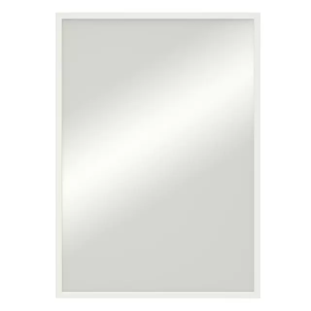Зеркало декоративное Inspire Вега прямоугольное 50x70 см цвет белый — изображение 2