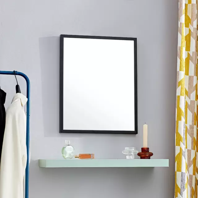 Зеркало декоративное Inspire Basic прямоугольное 40x50 см цвет черный