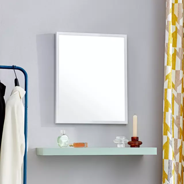 Зеркало декоративное Inspire Basic прямоугольное 40x50 см цвет белый