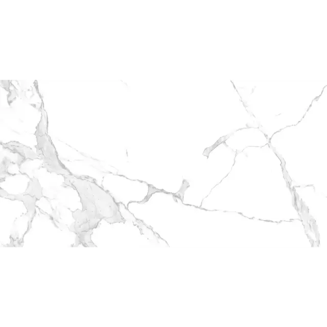 Керамогранит Arcadia Ceramica Paradise Statuario 60x120x0.9 см 1.44 м² матовый цвет белый — изображение 2
