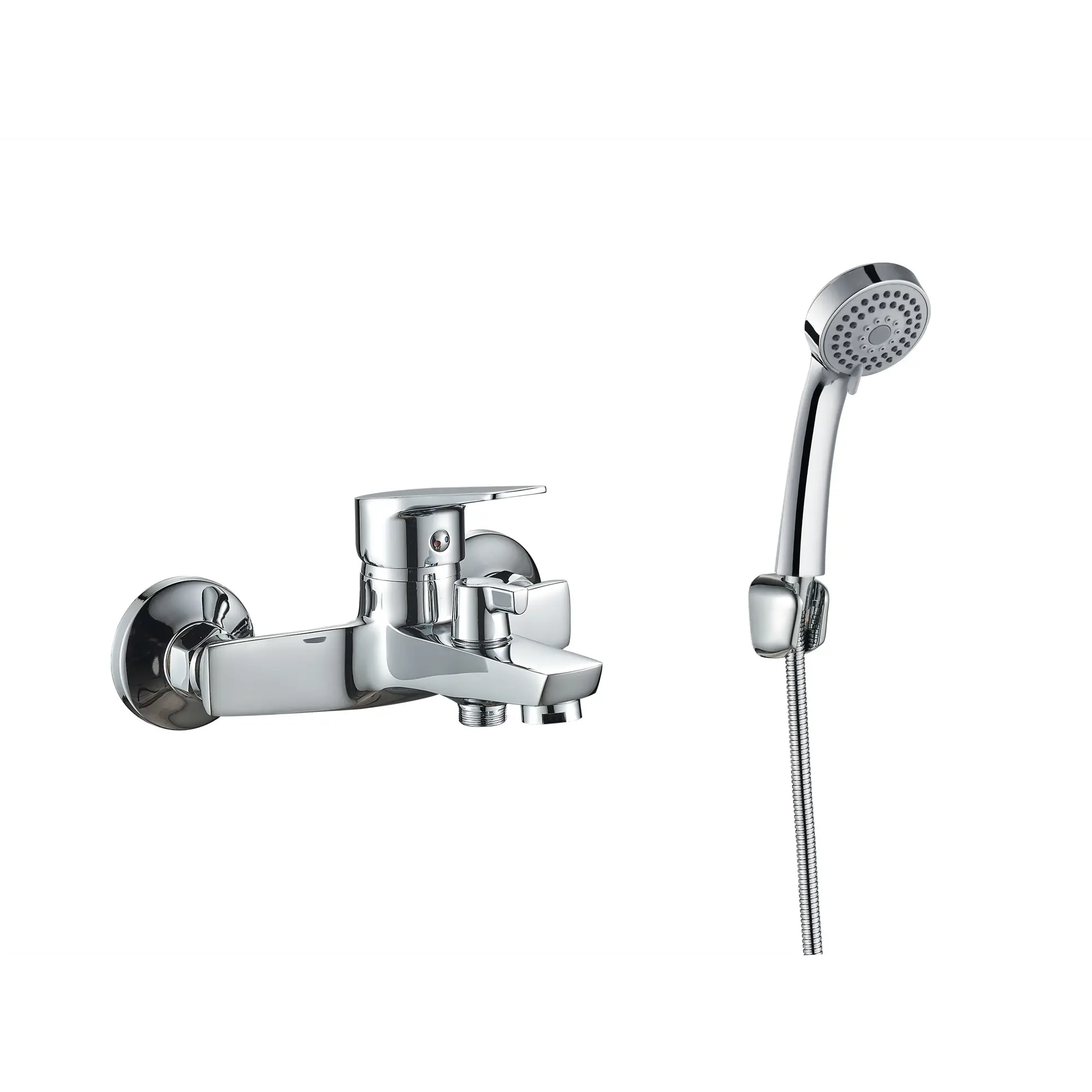 Смеситель для ванны Esko Marburg МВ54 однорычажный с душевой лейкой цвет хром