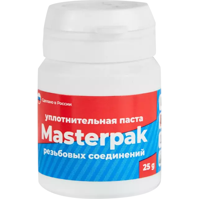 Паста уплотнительная Masterpak для воды 25 г со льном — изображение 4