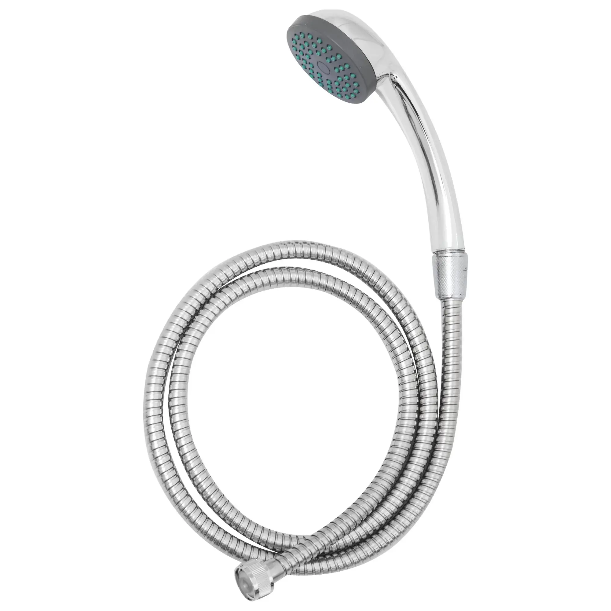 Смеситель для ванны Молот Лидия двухвентильный универсальный с лейкой и шлангом цвет хром — изображение 3