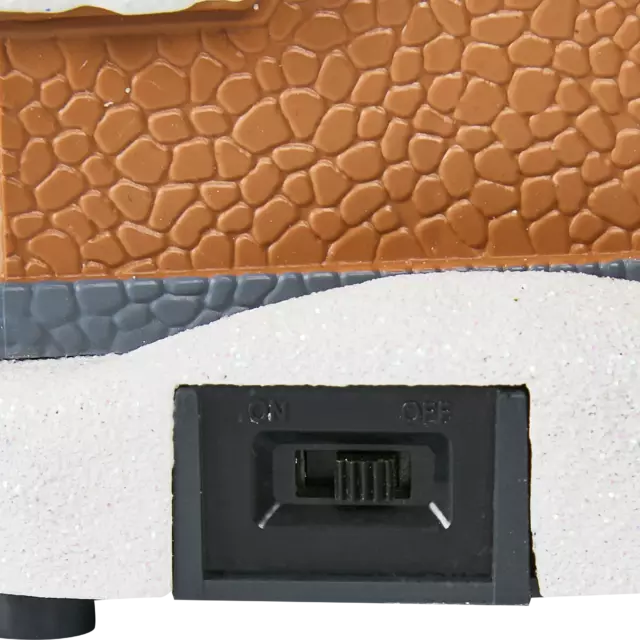 Композиция новогодняя светодиодная Домик у реки 17x11x12 см — изображение 13