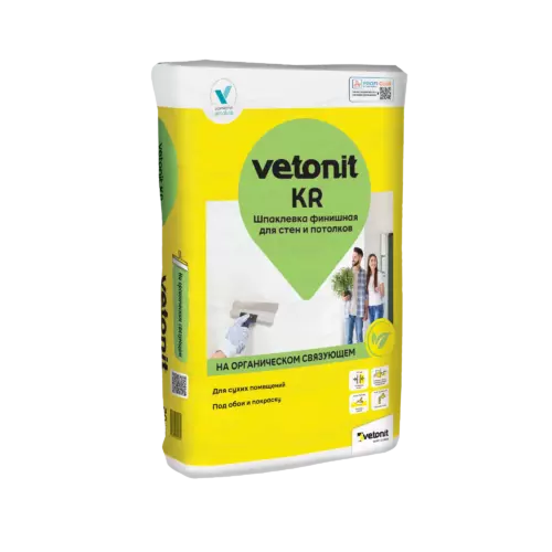Шпаклевка полимерная финишная Vetonit KR 20 кг