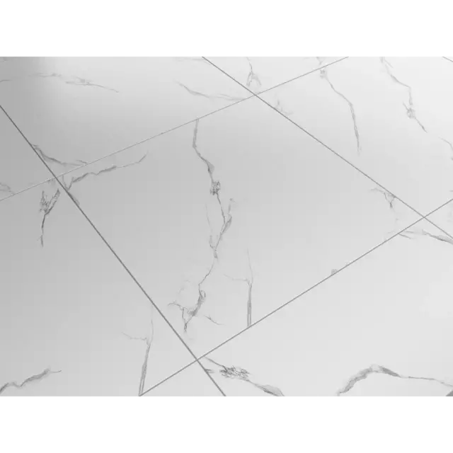 Керамогранит Grasaro Softmarble 60x60x0.9 см 1.8 м² лаппатированный цвет белый — изображение 3