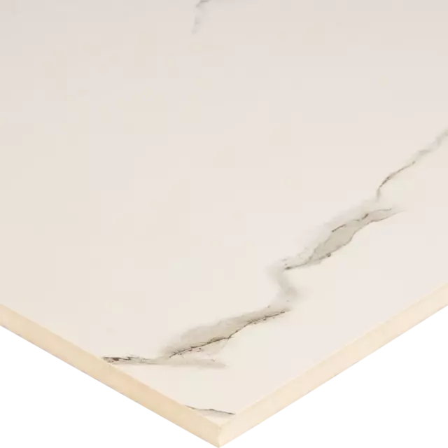 Керамогранит Grasaro Softmarble 60x60x0.9 см 1.8 м² лаппатированный цвет белый — изображение 4