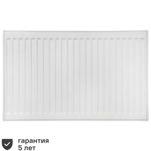 Радиатор панельный Ростерм 22 500x600 боковое подключение сталь белый