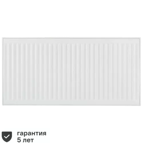 Радиатор панельный Ростерм 22 500x1000 боковое подключение сталь белый