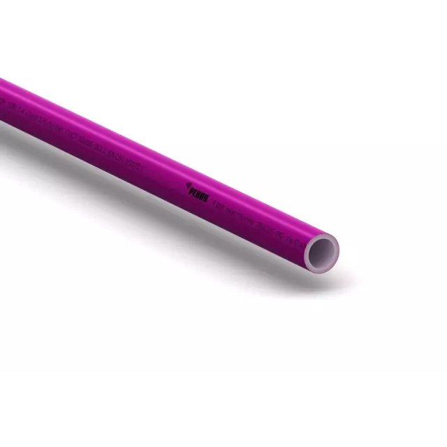 Труба из сшитого полиэтилена для отопления Рехау Pink 11360423120 PE-Xa EVOH 16x2.2 мм PN10 1 м на отрез бухта 120 м роз