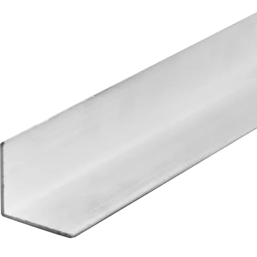 L-профиль с равными сторонами 20x20x1x2700 мм, алюминий, цвет серый