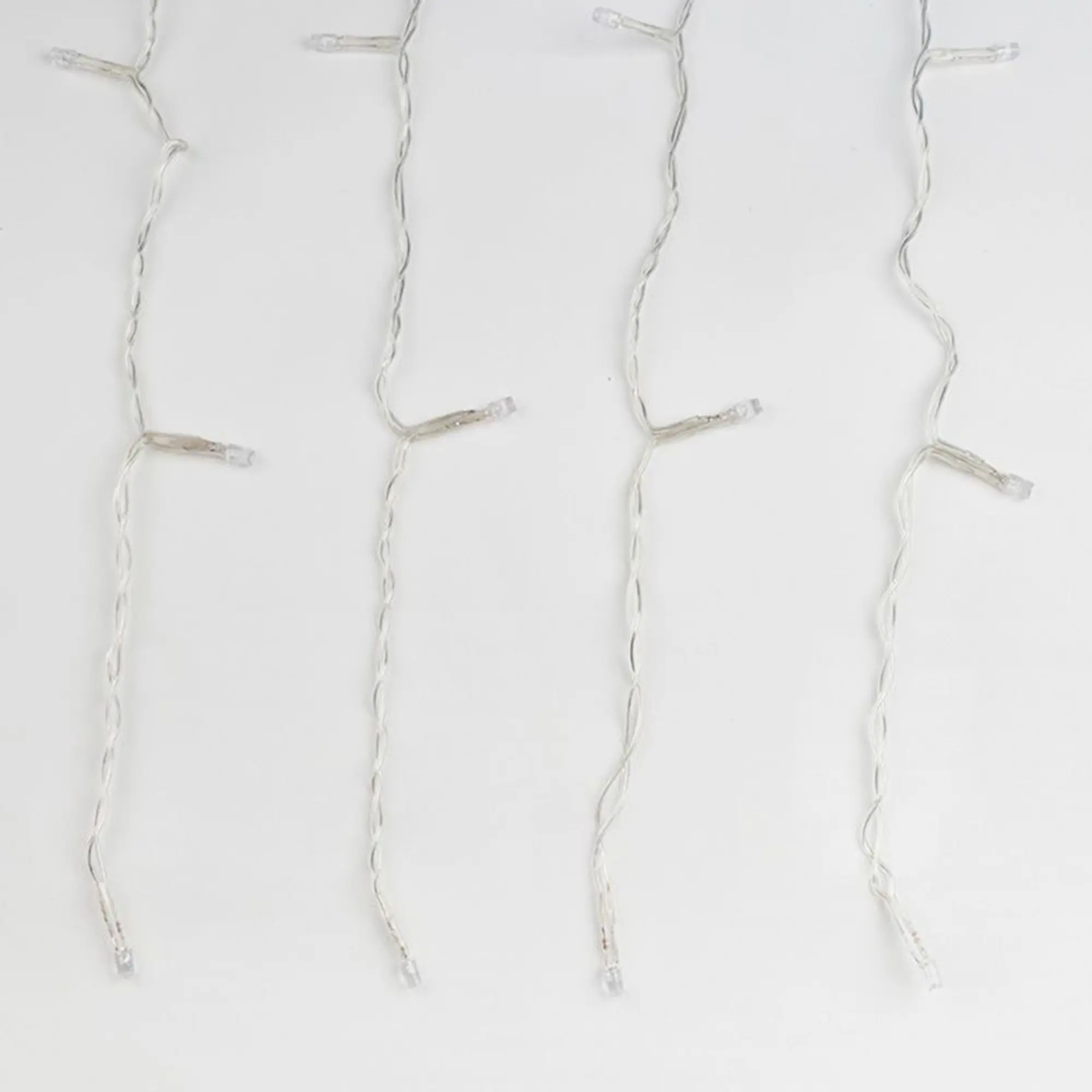 Гирлянда светодиодная занавес Uniel электрическая 3x2 м разноцветный свет 8 режимов 160 ламп цвет прозрачный — изображение 3