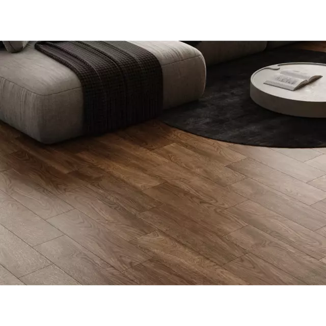 Глазурованный керамогранит Cersanit Sherwood 18.5x59.8x0.75 см 1.216 м² матовый цвет коричневый — изображение 7