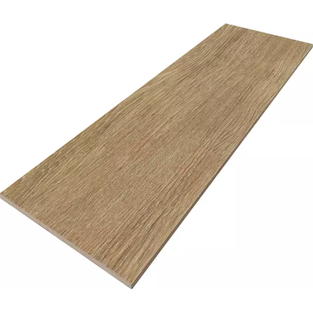 Глазурованный керамогранит LB Ceramics Джотто 19.9x60.3x0.85 см 0.96 м² матовый цвет светло-коричневый — изображение 5