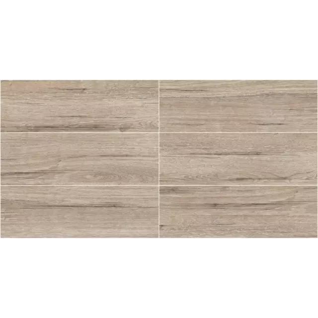 Глазурованный керамогранит LB Ceramics Маттоне 19.9x60.3x0.85 см 0.96 м² матовый цвет дерево — изображение 3