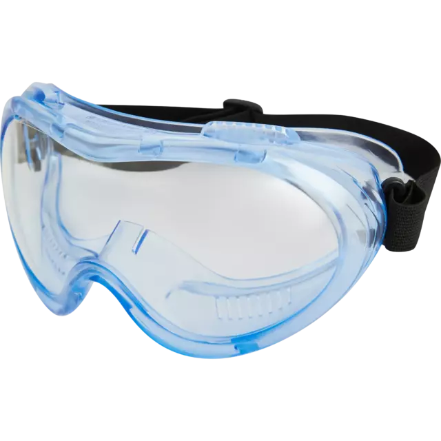 Очки защитные закрытые Dexter 25530LMD прозрачные с защитой от запотевания с непрямой вентиляцией