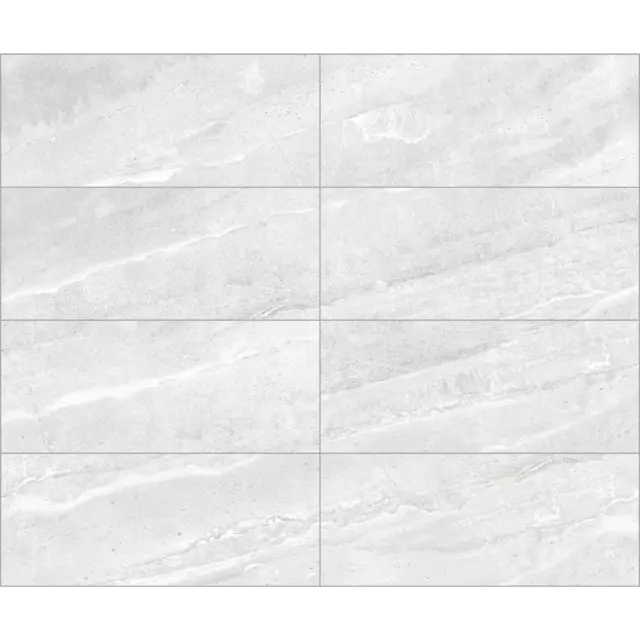 Плитка настенная Gracia Ceramica Fog 25x60 см 1.2 м² матовая с sugar эффектом цвет серый — изображение 3