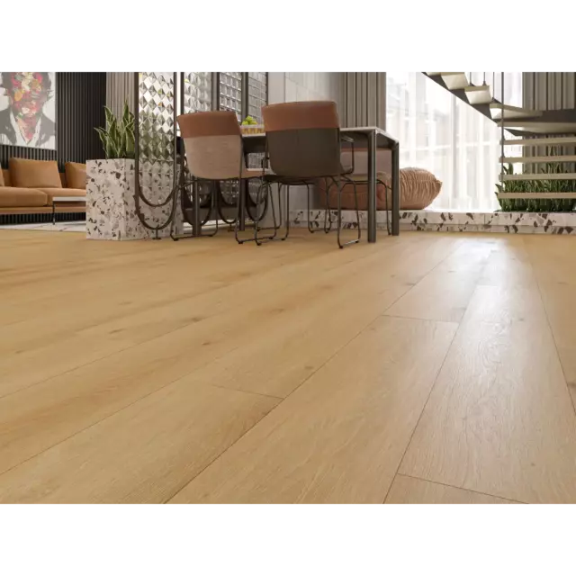 SPC плитка Natisston Дуб Скаген класс 4 фаски 34 толщина 4 мм 2.232 м2 — изображение 6