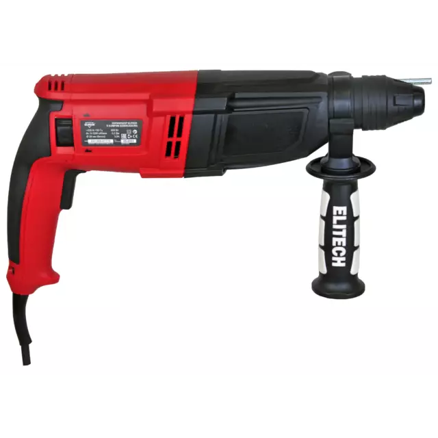 Перфоратор сетевой SDS-plus Elitech 3-28РЭМ, 900 Вт, 3.2 Дж — изображение 4