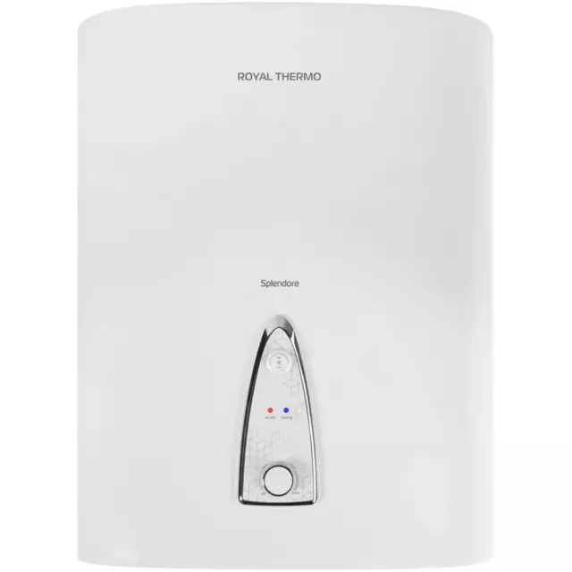 Накопительный водонагреватель электрический 30 л Royal Thermo RWH 30 Splendore 2 кВт нержавеющая сталь мокрый ТЭН — изображение 2