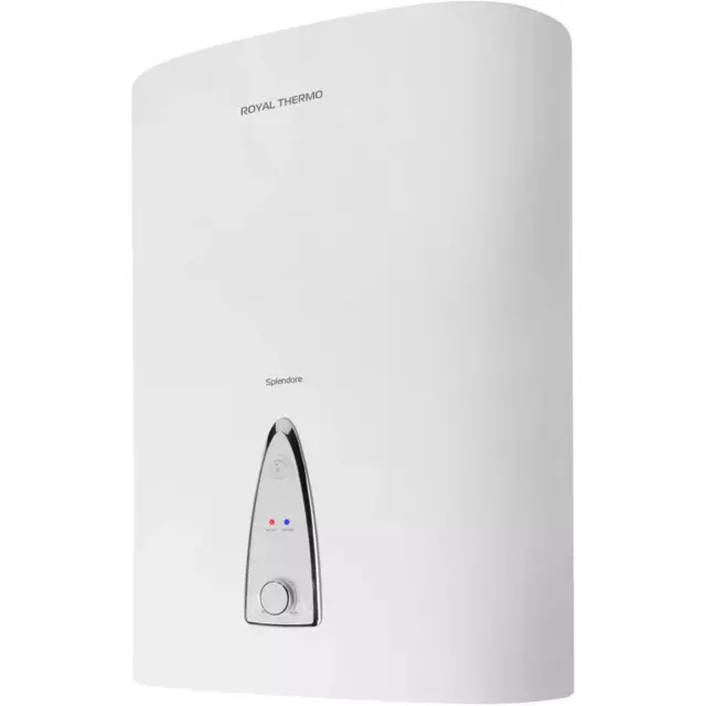 Накопительный водонагреватель электрический 30 л Royal Thermo RWH 30 Splendore 2 кВт нержавеющая сталь мокрый ТЭН — изображение 3