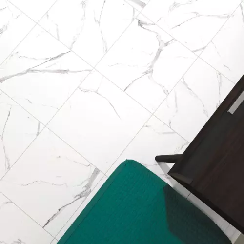 Глазурованный керамогранит Artens Dina 42x42x0.8 см 1.587 м² сатинированный цвет белый
